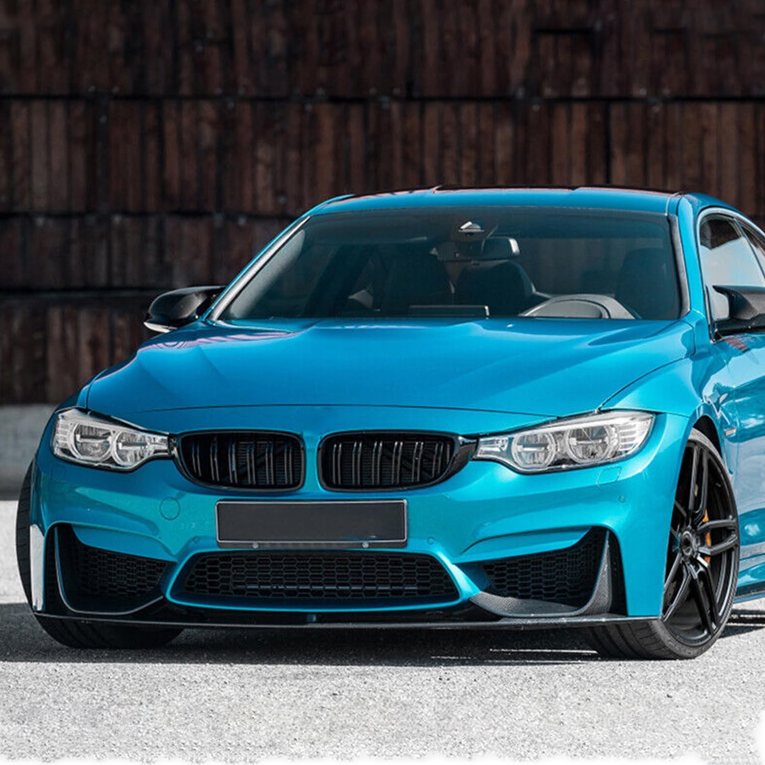 Compatibility with 2014-2020 F80 M3 M4 F82 F83 Front Bumper Chin Lip Spoiler Splitter MP Style Carbon Fiber