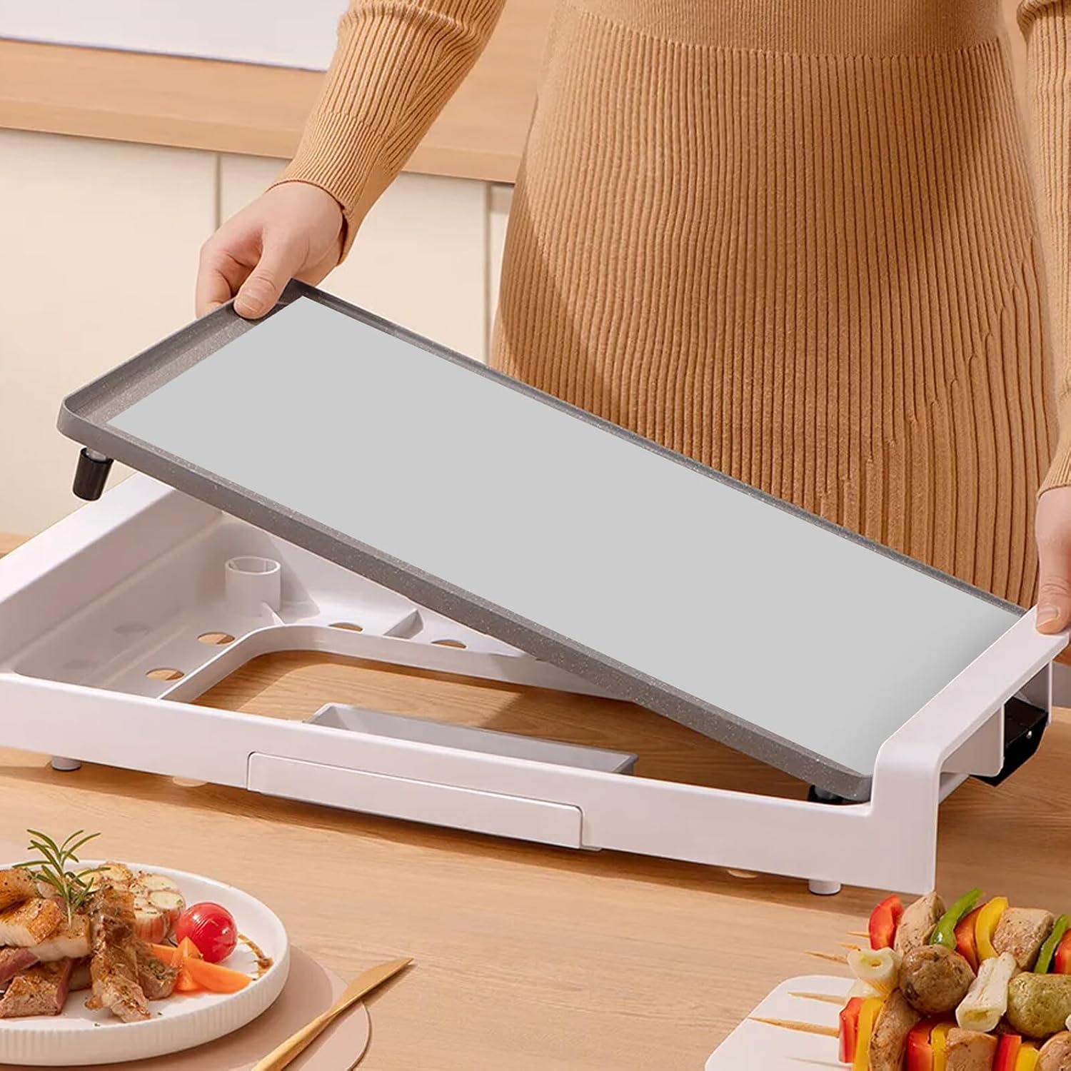 LABRIMP Silicone Baking Mat Nonstick 12 Inch X Roll Flexible Kitchen Baking Pan Liner for Oven Reusable Pastry Sheet