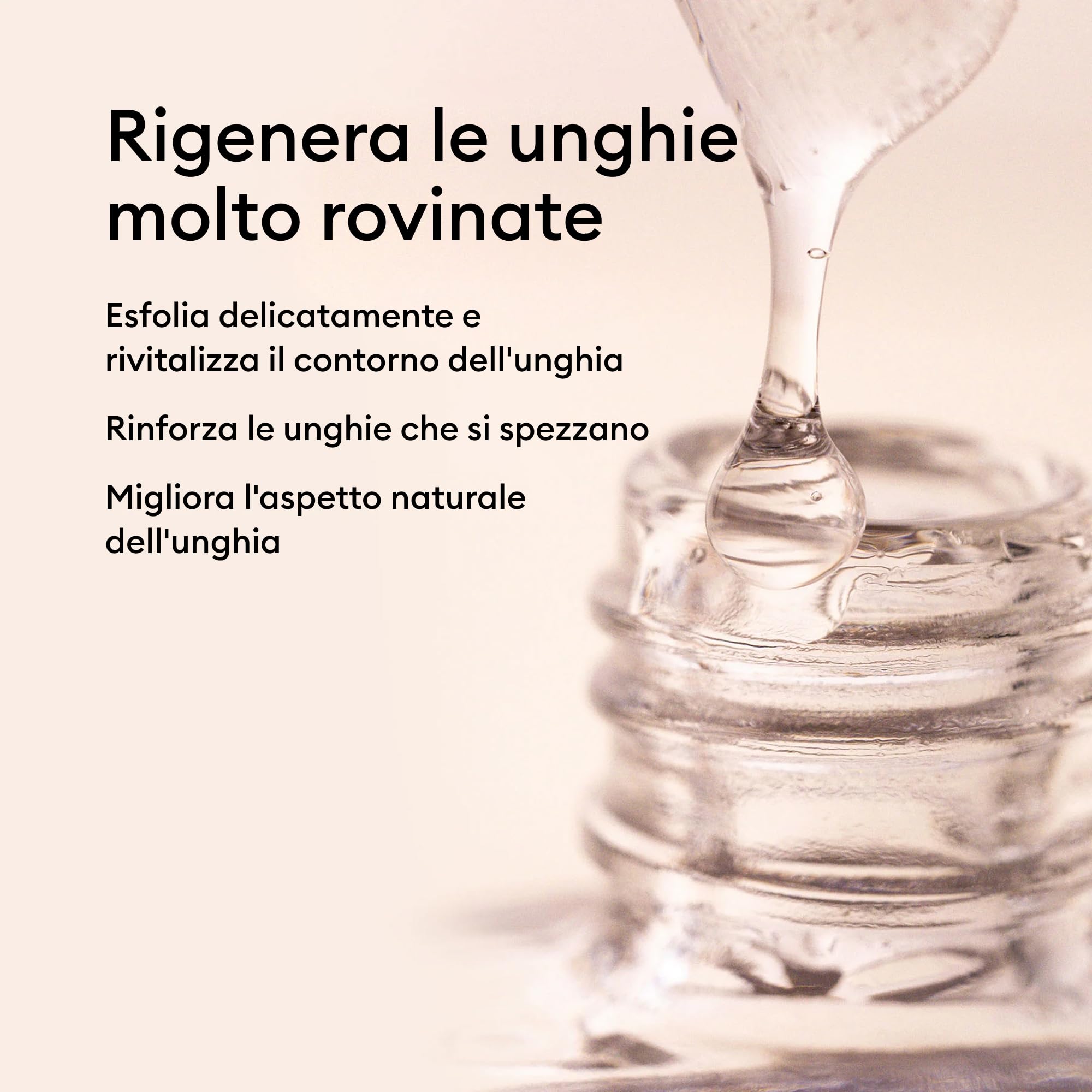 Manucurist - Base S.O.S - Base per Smalto Unghie Danneggiate - Idrata, Rinforza e Rigenera - Arricchita con Vitamine - Smalto Rinforzante Unghie - Made in Francia