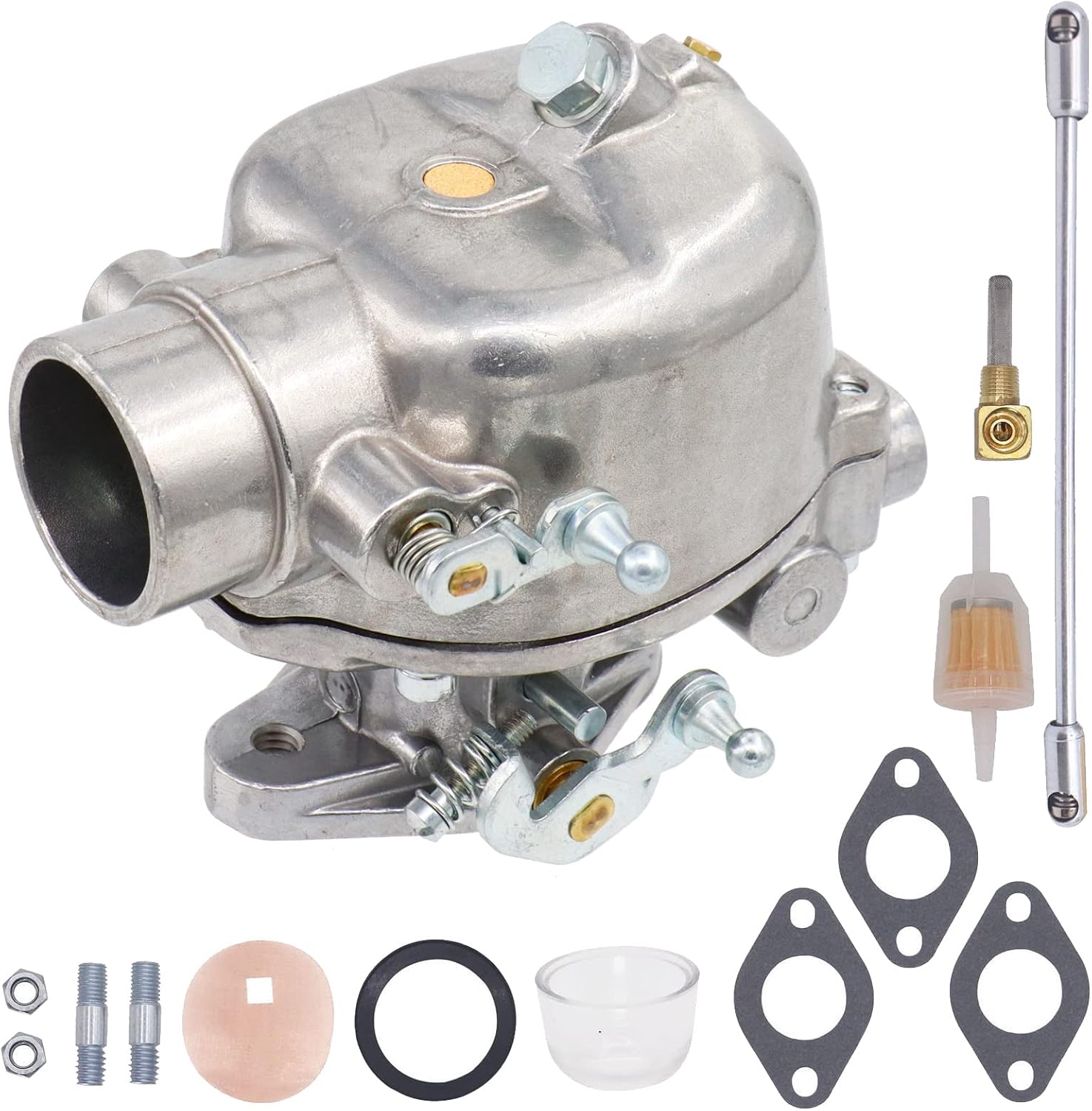 Carburetor Tractor Carb Replace For Ford 8N 9N 2N 1939-1952 Heavy Duty 8N9510C HD TSX241A TSX241B TSX241C Replaces Marvel Schebler B3NN9510A 8N9510C-HD 9N9510A,Carb with Gasket