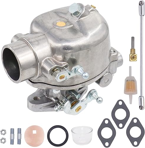 Miniatura 5 de Carburador Tractor Carb Reemplazo Para Ford 8N 9N 2N 1939-1952 Heavy Duty 8N9510C HD TSX241A TSX241B TSX241C Reemplaza Marvel Schebler B3NN9510A