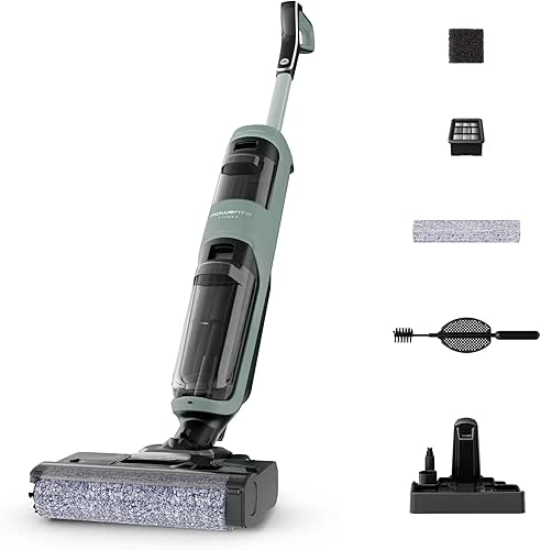 Rowenta X-Clean2, Aspirateur Laveur sans Fil, Nettoyage 2-en-1, Modes ECO/Max,