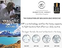 Vista 6 de Miel de Montaña Patagonia APF 100+ de TERRA ANDES PLUS Miel orgánica natural cruda. Mayor grado bioactivo. Fabricado en la Patagonia chilena. 100%