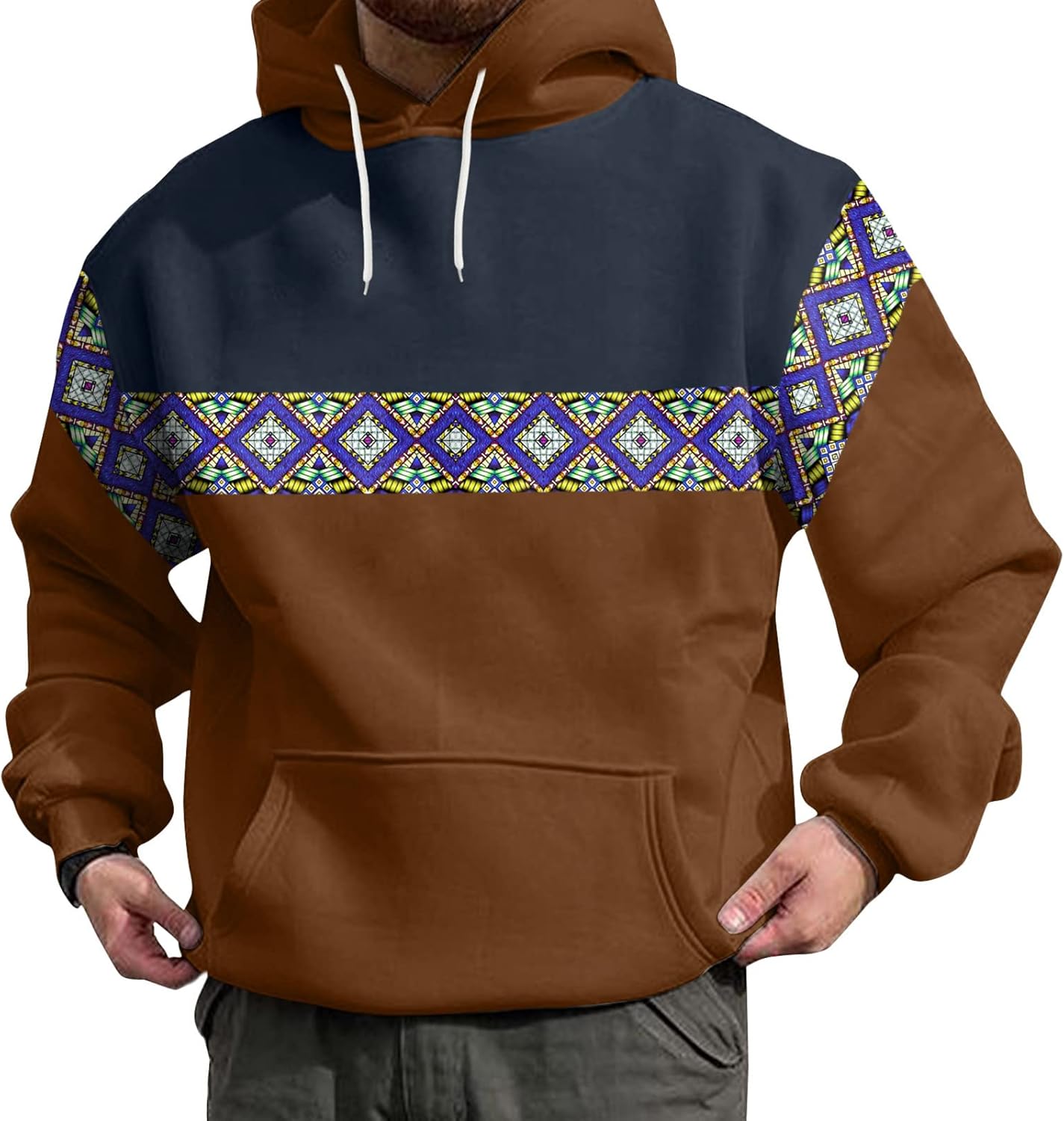 Men Winter Spring Casual O Neck Long Sleeve 3D Kuwait Ubuy