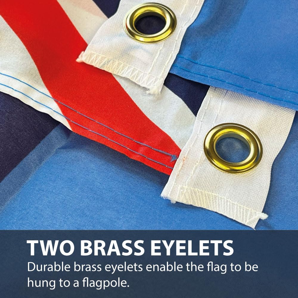 NWFlags RAF Ensign Flag 5ft x 3ft 75d Premium Polyester Suitable For Flagpoles, Multicolor - Image 2