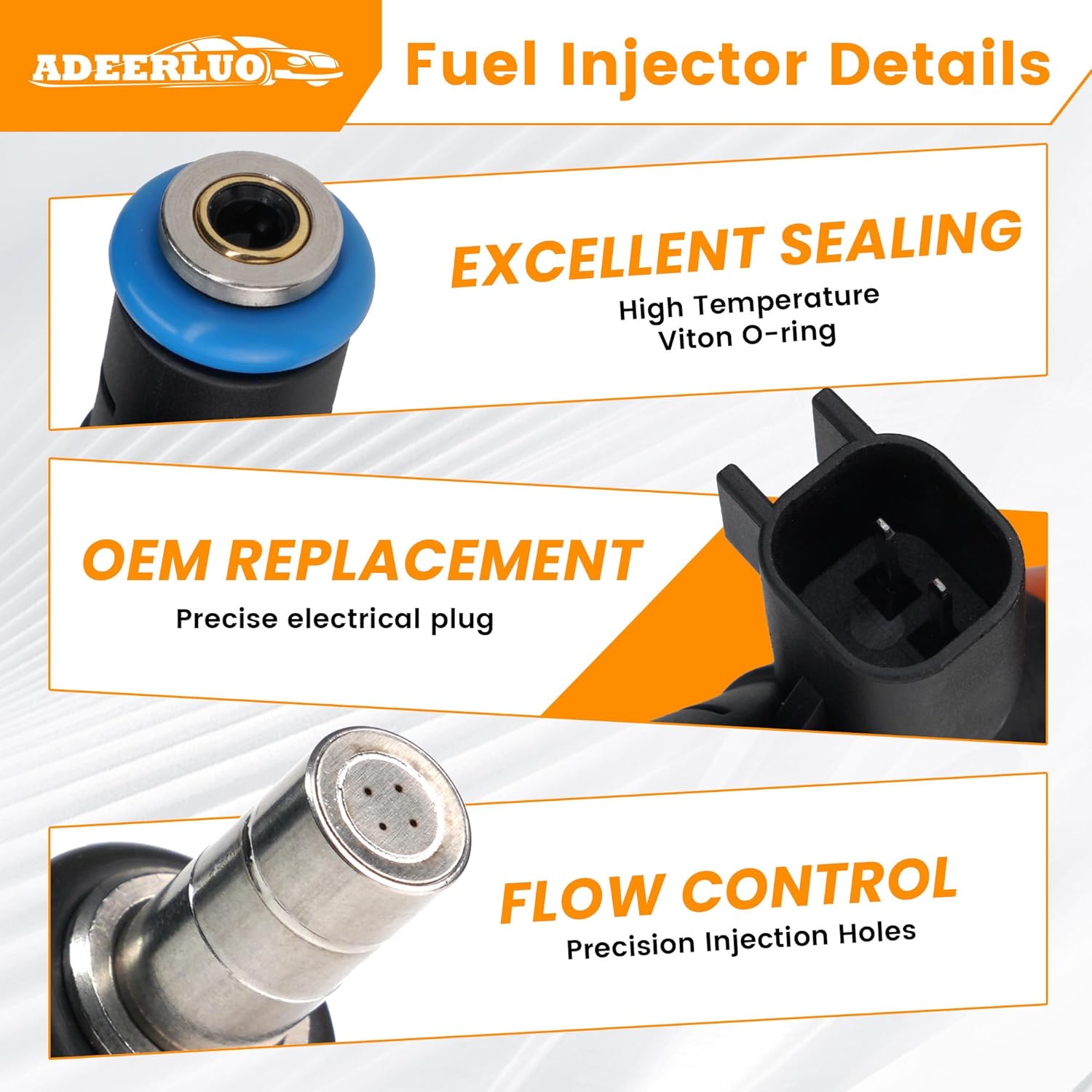 Fuel Injectors fits for-Ram 1500 2500 3500 For-Dodge Challenger Charger Durango Magnum For-Jeep Grand Cherokee Commander For-Chrysler 300 Aspen Inyectores OE 05037479AA