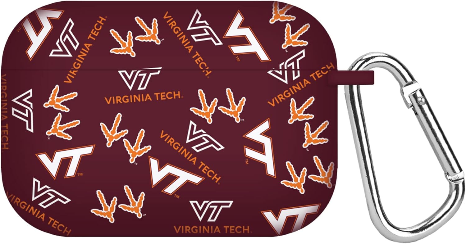 AFFINITY BANDS Virginia Tech Hokies HD Combo Package Compatible with Apple Watch and AirPods Pro (38/40/41mm (42mm Series 11) Long Random)