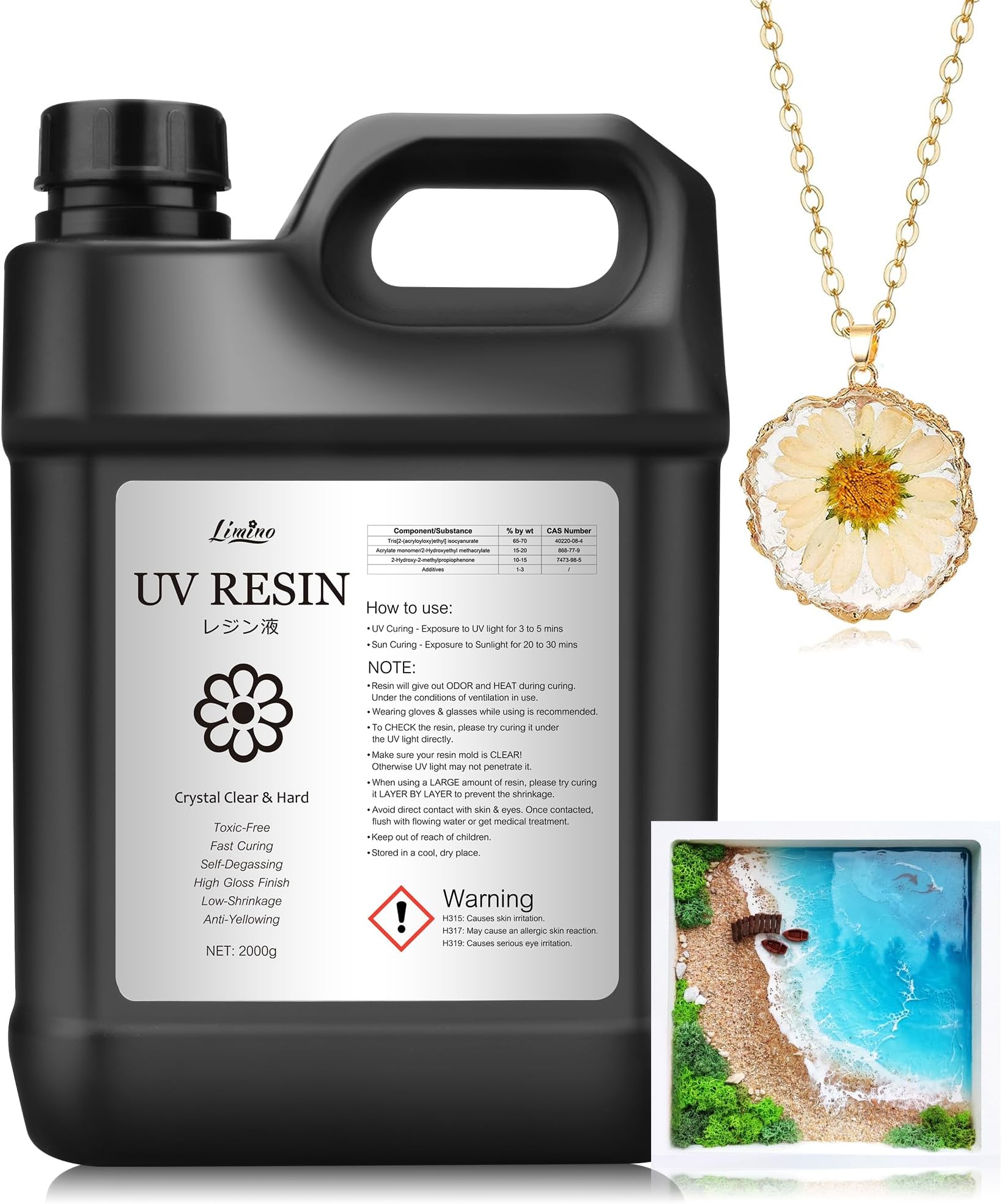 uv resin 2000g