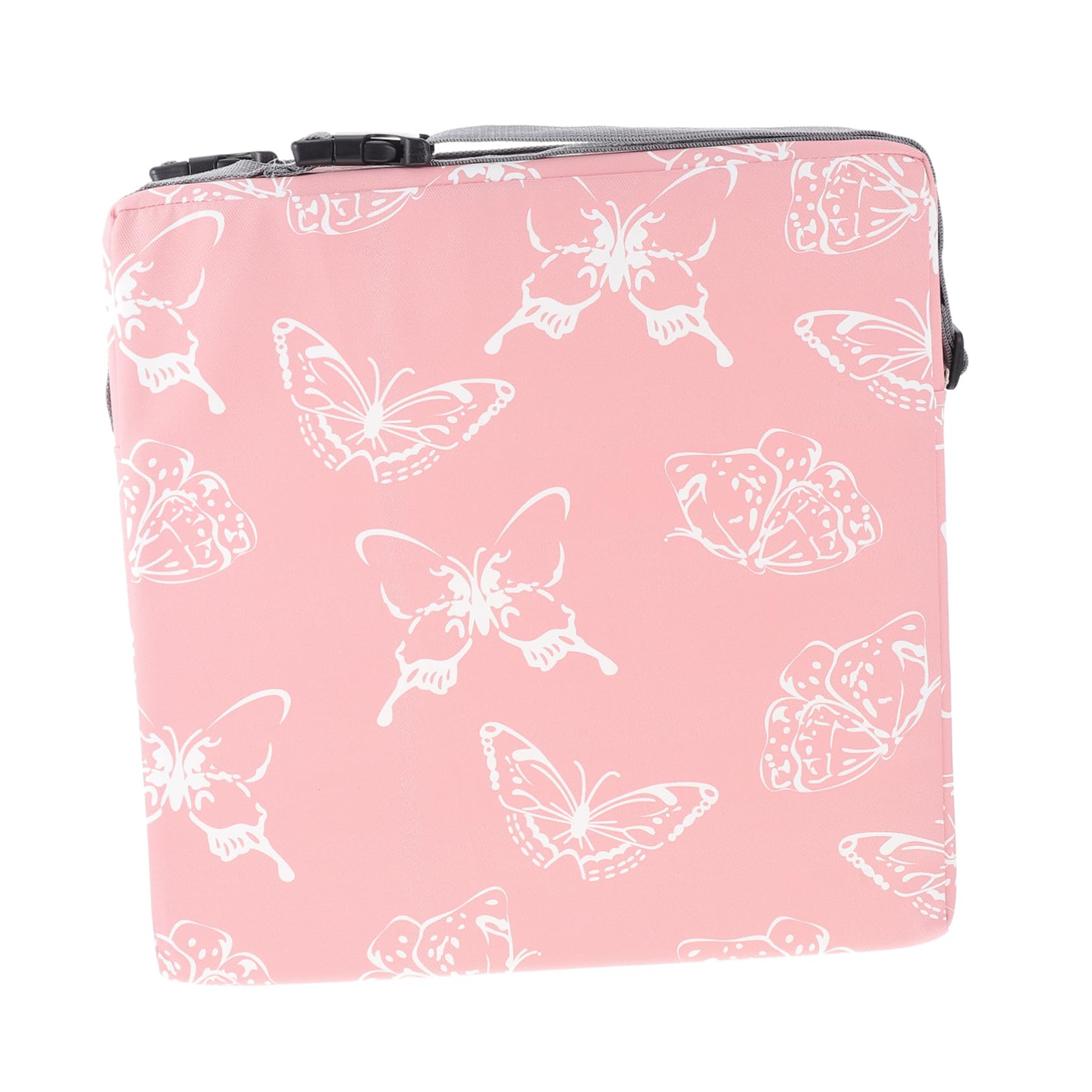 Kinder Sitzerhöhung Esszimmerstuhl Sitzkissen Rosa Twill Sitzbezug mit Schaumstoffkern für Babys und Kleinkinder