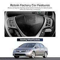 Vista 6 de Conector de arnés de cableado de radio de automóvil para Honda Civic 2006-2011, CRV 2007-2011, Pilot 2009-2011 - Cable de alimentación de radio