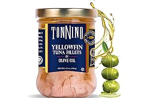 Tonnino Yellowfin Tuna in Olive Oil: EBT Eligible, Healthy Atun Snacks