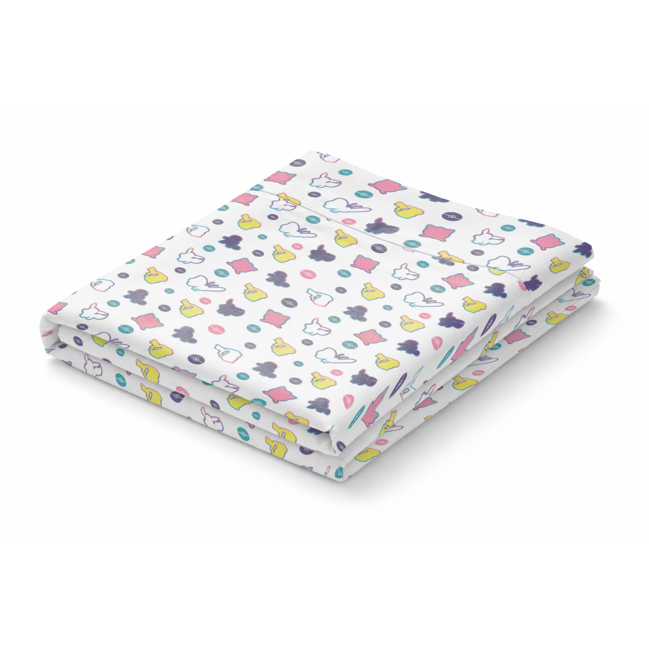 Northwest Juego de Cama rotativa Pokemon en una Bolsa, Individual, Friendly Battle