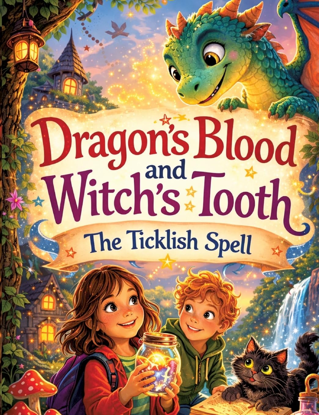 Dragon's Blood and Witch's Tooth: The Ticklish Spell - A magical adventure for children aged 8 and up