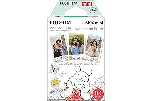 Fujifilm Instax Mini Film Winnie The Pooh for Adorable Valentine's Day Snaps