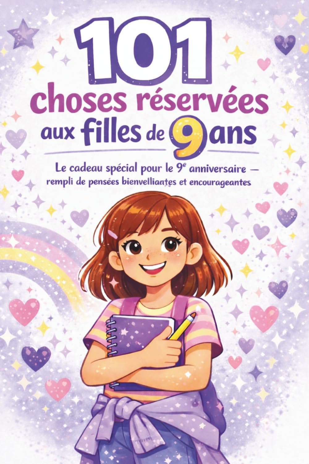 101 choses réservées aux filles de 9 ans: Le cadeau spécial pour le 9ᵉ anniversaire – rempli de pensées bienveillantes et encourageantes