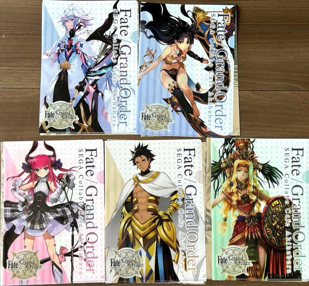 FGO クリアファイル10枚セット Fate/Grand Order CBC2023 A4クリア