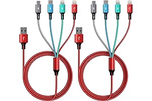 4 in 1 Stand Up Charging Cable