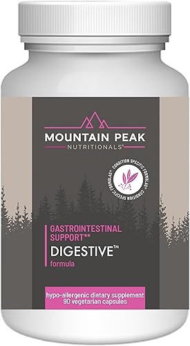 Mountain Peak Nutritionals Digestivo - Probióticos para la salud intestinal y el alivio de la hinchazón - 1.5 mil millones de UFC* - Apoyo