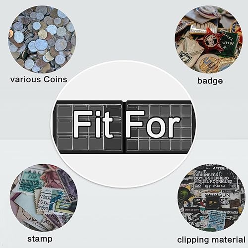 Miniatura 10 de Colección de monedas para coleccionistas, 300 bolsillos, álbum de carpetas de recolección de monedas con fundas sin PVC para 20252730381.811 in,