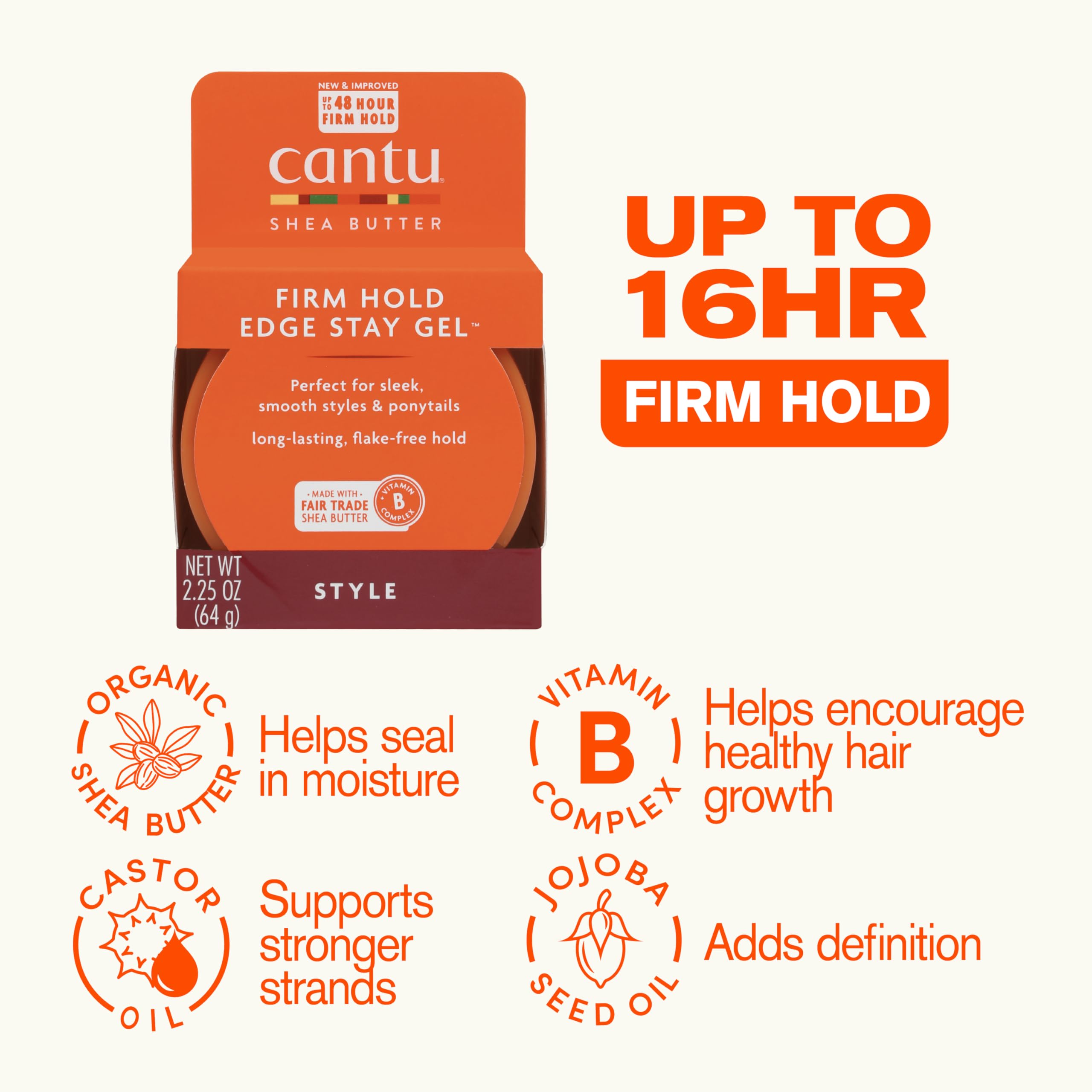 Cantu 07569-12/4Eu Żel do Włosów, 64 g