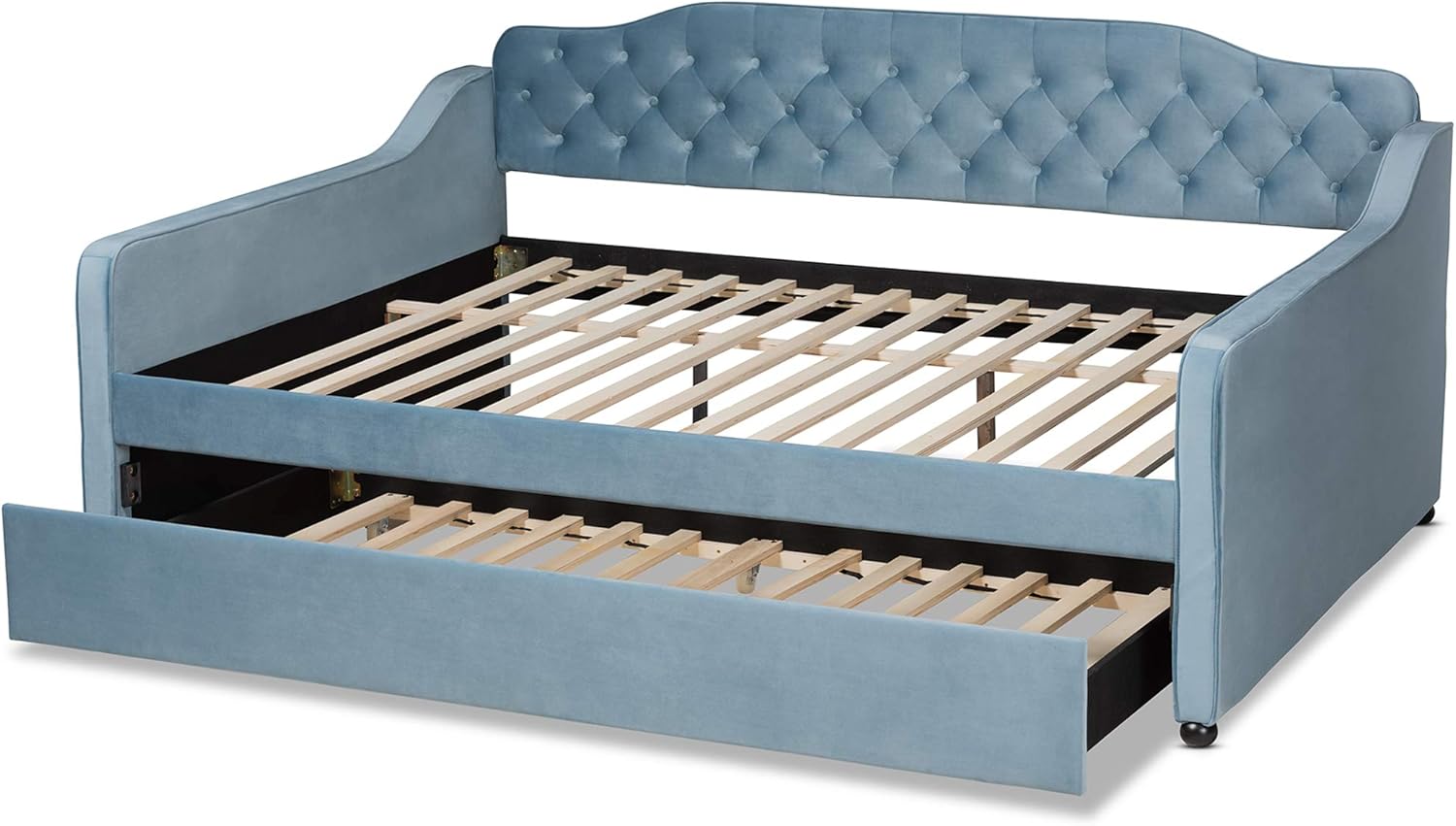 Baxton Studio Daybeds, Full, Light blue