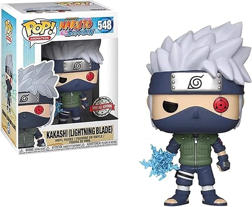 Naruto Shippuden - Figura POP de Kakashi (Lightning Blade) #548 Edición especial exclusiva