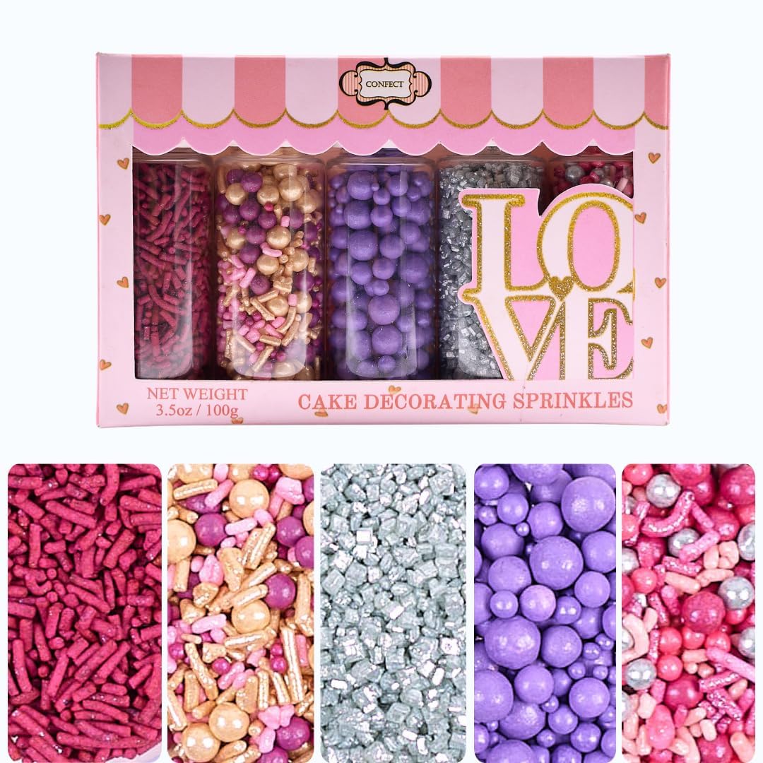 Confect Fusion Mashup Sprinkles FM Multipack 4 100 gms for Cake Cupcake Décor (B0B51GNPR7) Amazon Price History, Amazon Price Tracker