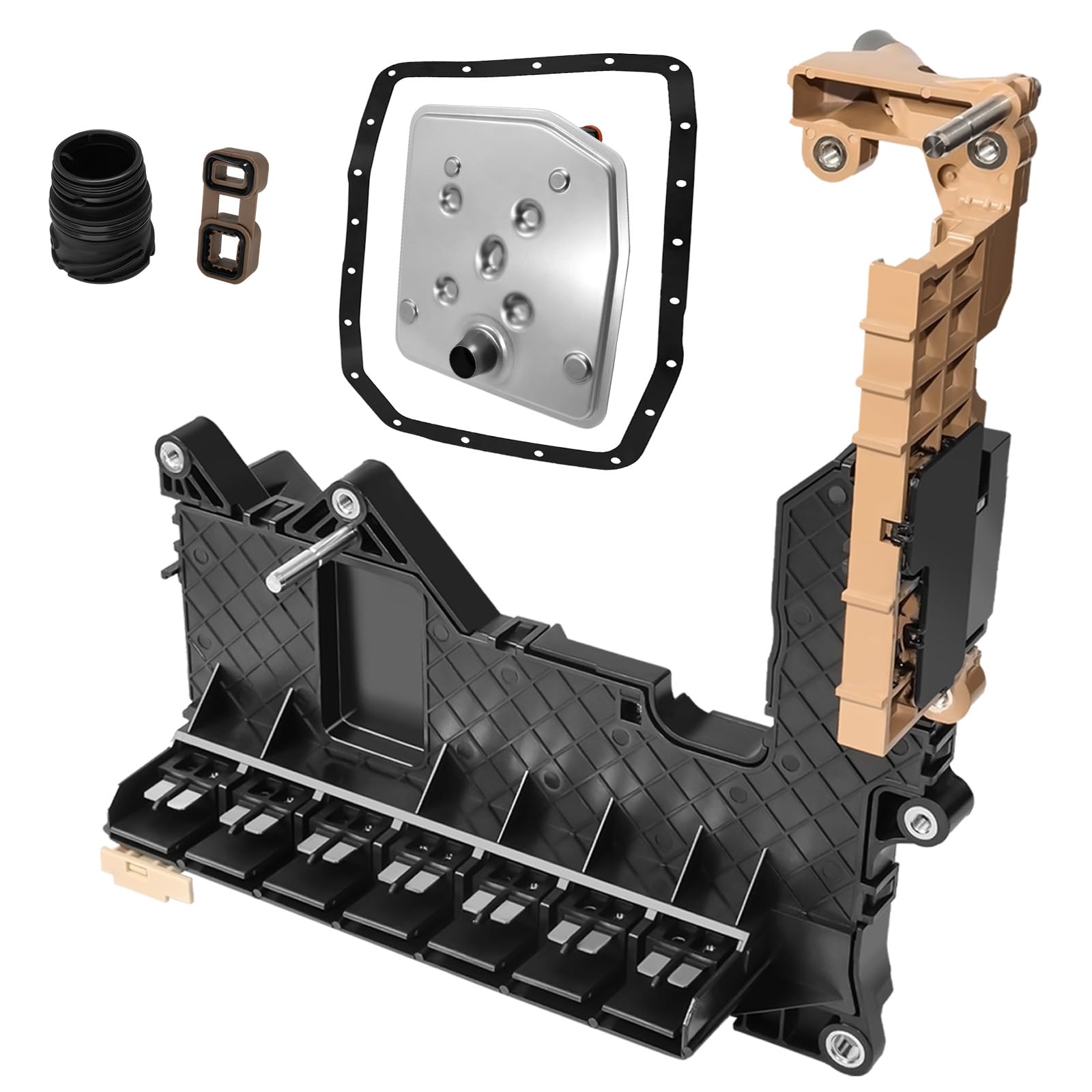 Photo 1 of 926-149 Transmission Conductor Plate Lead Frame with Valve Body Module Connector, Valve Body Seal, Transmission Filter Compatible with Ford Expedition F-150 F-250 F-350 Super Duty (Black)