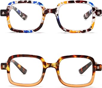 Folding Reading Glasses for Men Women Foldable Blue Light Blocking Readers