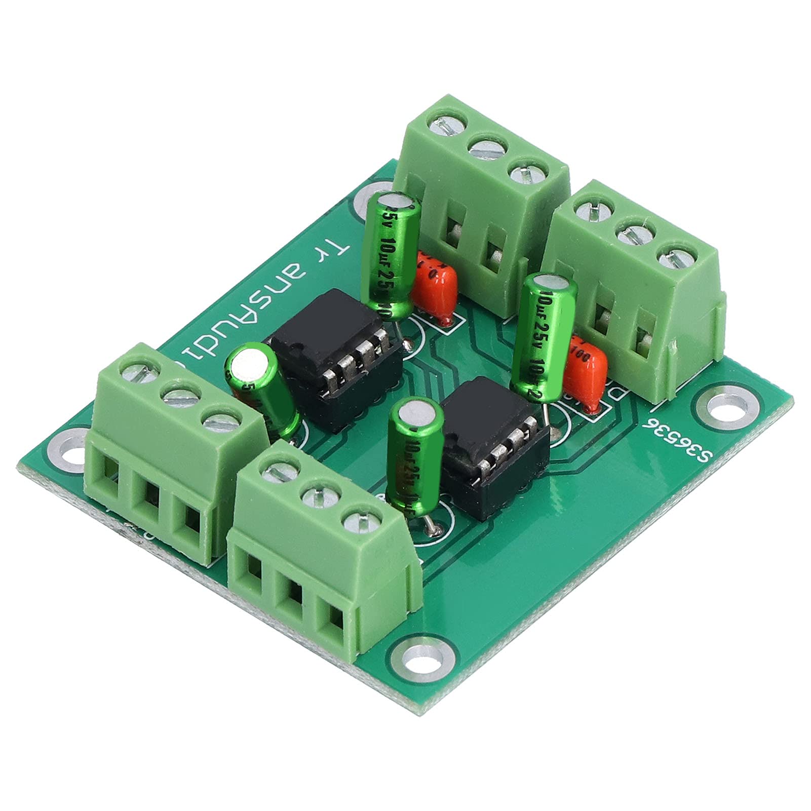 SPORTARC Ongebalanceerd naar Gebalanceerd Dubbelkanaals Stereo Omzetter Bord DRV134PA Laag vervorming Ongebalanceerd naar Gebalanceerd Dubbelkanaals Omzetter Bord
