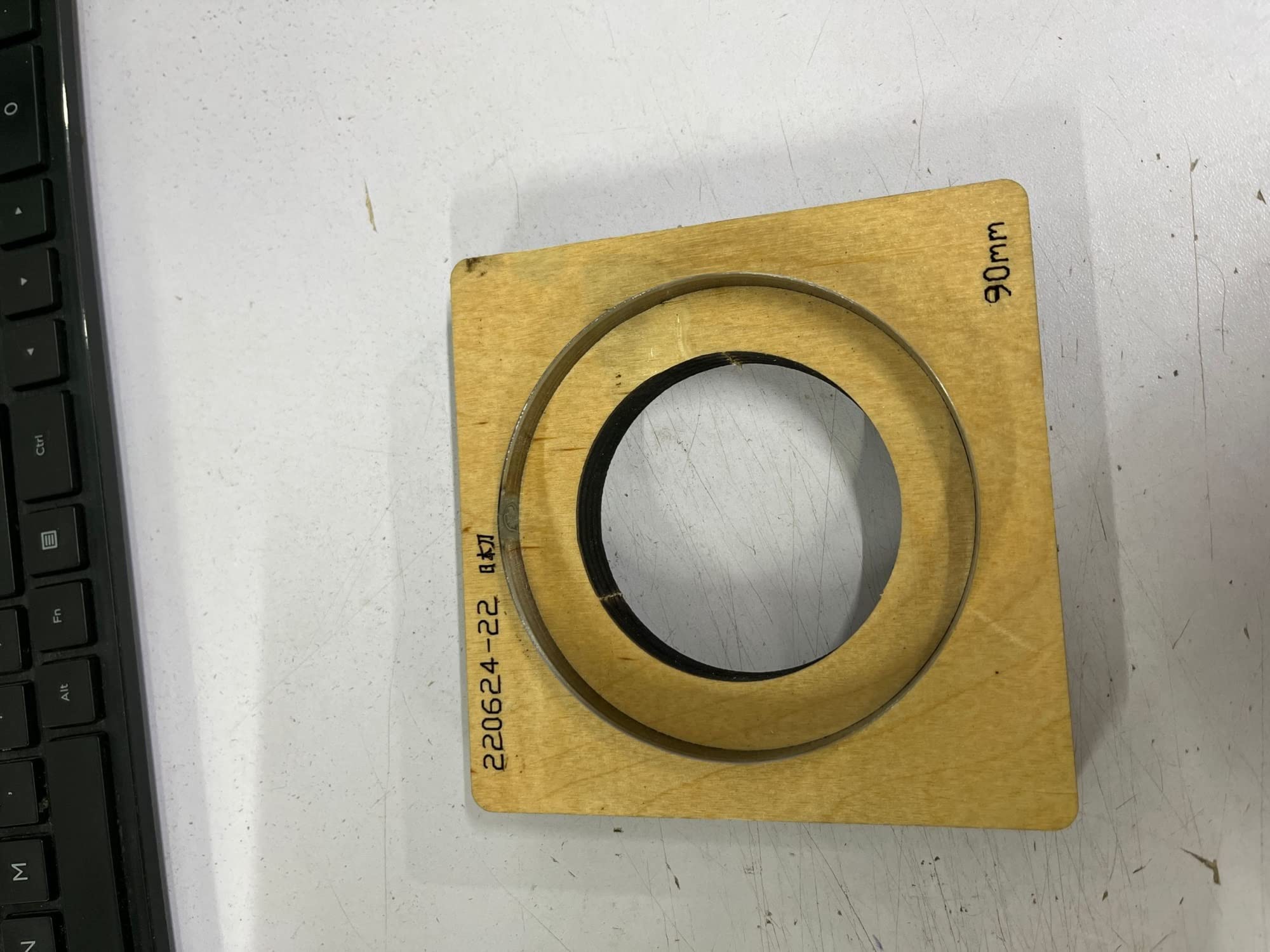Coal2toalpw One Color 1Pc Japan Steel Round Circle Cutting Mold - Precision Die Cut Steel Punch For Pu Crafts, Cardboard, And Tags(50Mm)