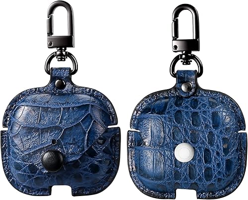 Miniatura 7 de MODOS LOGICOS Funda de cuero para AirPods 3 (2021), funda de carga segura compatible con Apple AirPods de 3 generación (rojo cro)