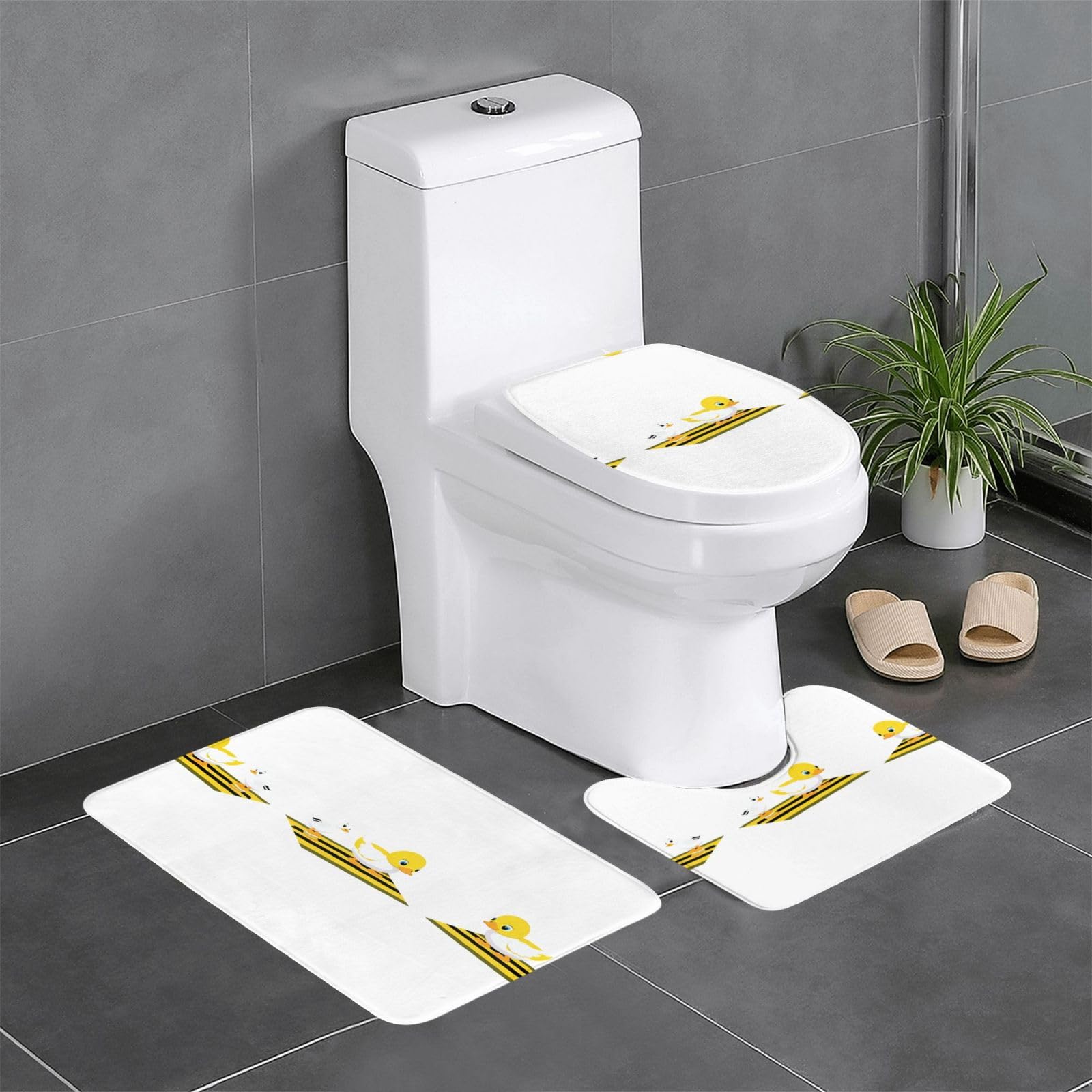 Tapis de salle de bain antidérapants pour éviter les glissades au sol
