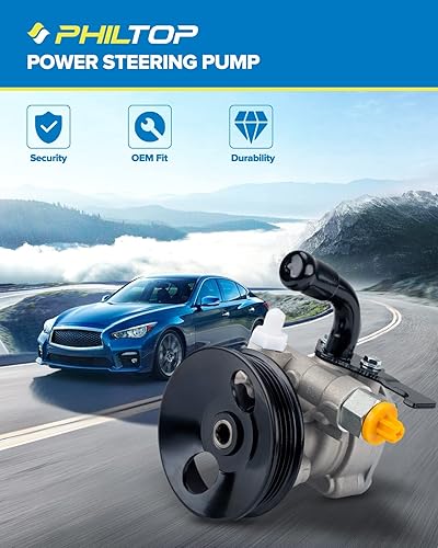 Miniatura 523 de PHILTOP Bomba de dirección asistida 20-806 OE apta para Aveo5 2007 2008, Aveo 2008, bomba de asistencia asistida 96801443, bombas de dirección