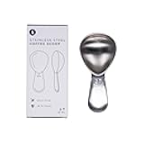 Coffee Scoop - Brushed Stainless Steel - 2 Tablespoon Capacity - Fits inside Airscape Canisters (Brushed Steel)