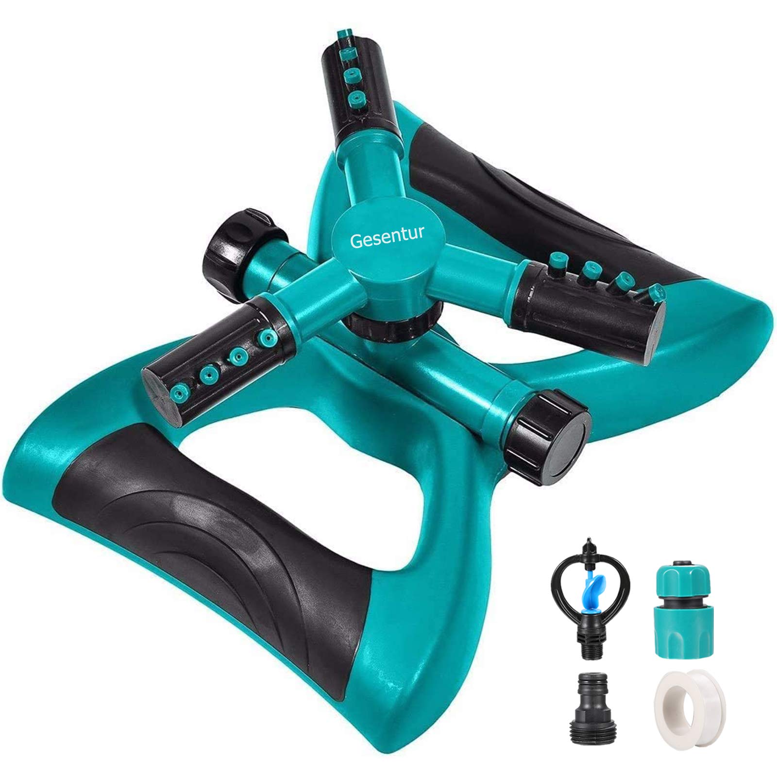 Buy Lawn Sprinkler, Automatic 360 Rotating Adjustable Kids Sprinkler Lawn Irrigation System