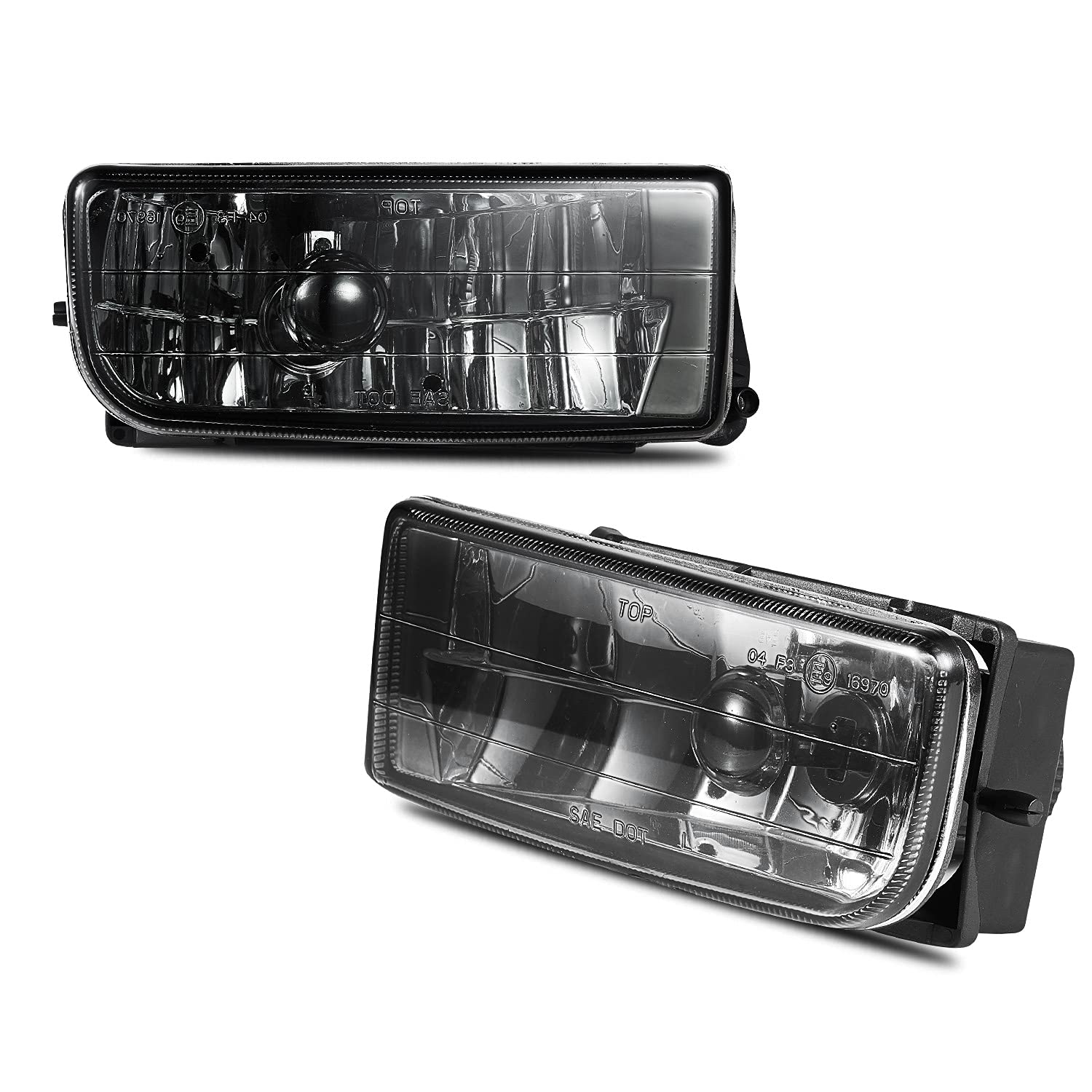 Feux anti-brouillard pour Lentille de fumée BMW 3 Series (HB/SDN/WGN) E36 09/1990-08/2000 3 Series (CPE/CONV) E36 10/1991-11/1999 Phares antibrouillard H1 12V 51W Un couple E9 63178357390 63178357389