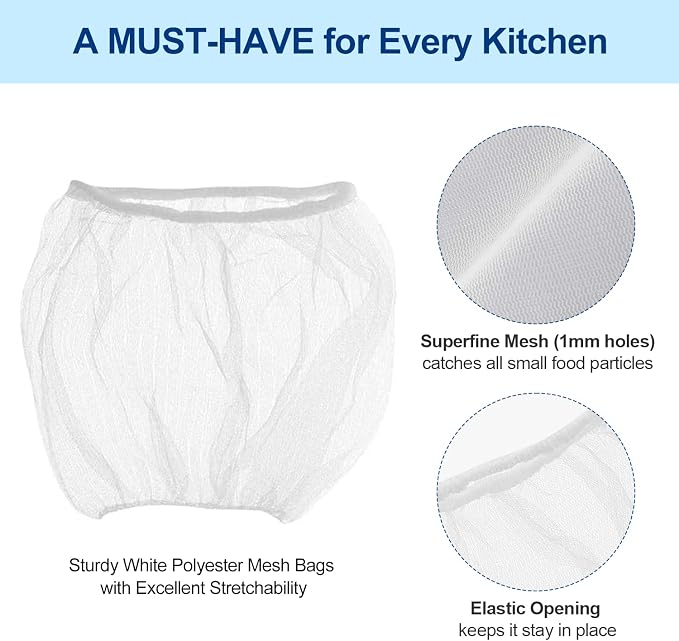 Bolsas Desechables para Coladores de Cocina 300 PCS miniatura 2