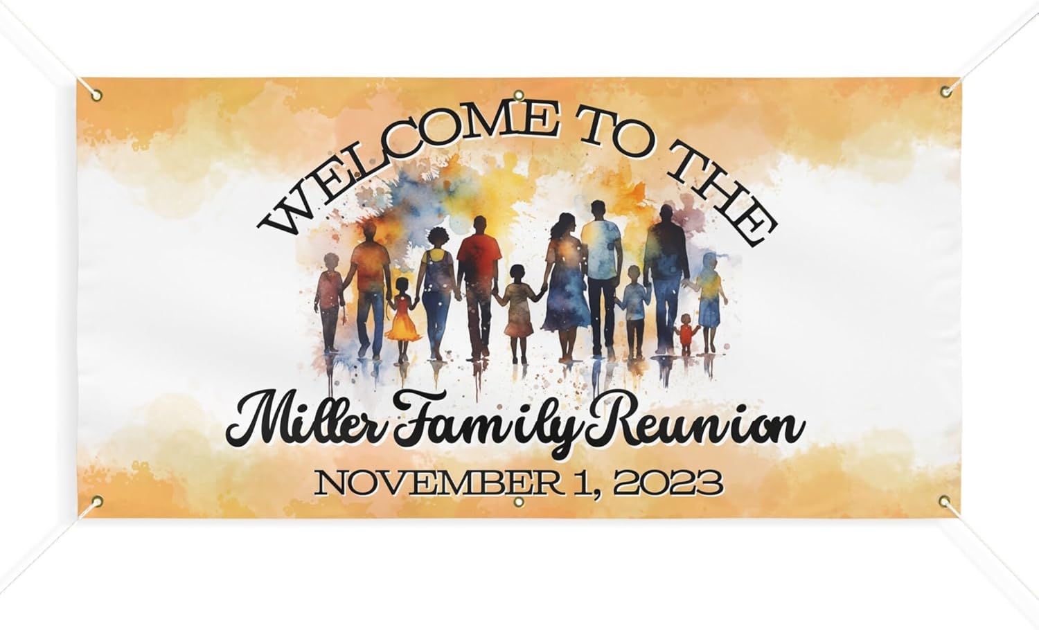 Family Reunion Banners, Personalized Family Reunion Banner, Family Reunion Sign, Family Tree Vinyl Sign, Custom Welcome Sign, Photo Backdrop For Family Gathering, Family Backdrop