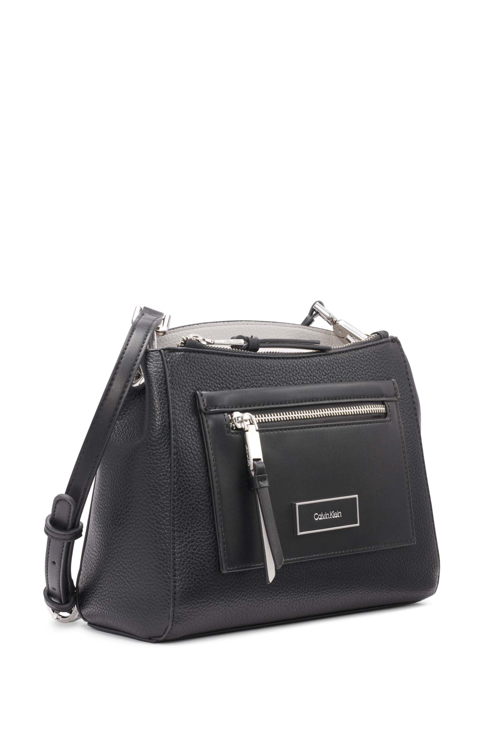 Calvin Klein Women's Hadley Triple Compartment Crossbody: Calvin Klein Hadley Triple Compartment Crossbody