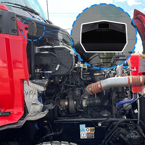 Miniatura 3 de L85-6082 Paquete de 2 pestillos de capó para Peterbilt 579 Kenworth T680 T880 Reemplazar L856082 M75682, lado izquierdo y derecho