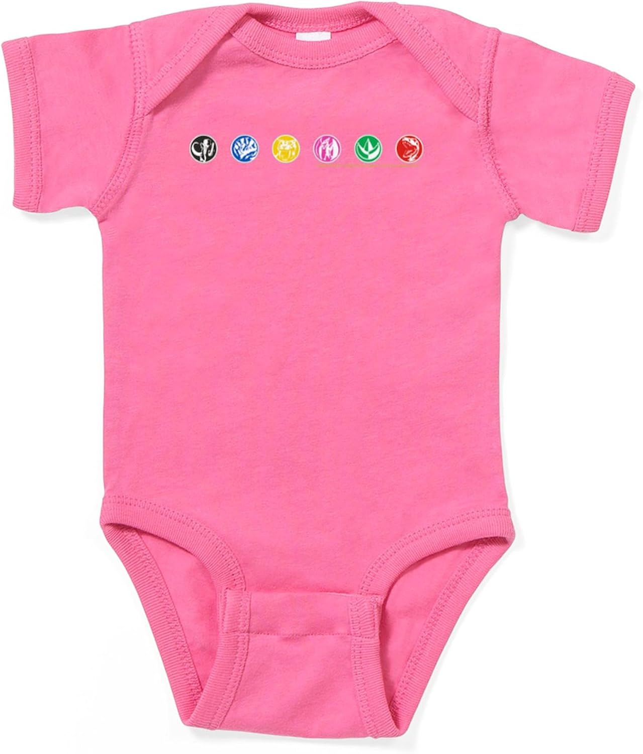 CafePress Power Rangers Dino Zord Emblems Cute Infant Bodysuit Baby Romper