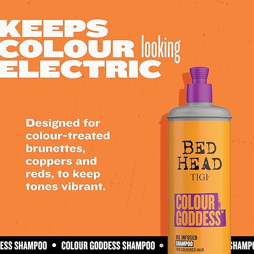 Miniatura 10 de TIGI Bed Head COLOUR GODDESS CHAMPÚ PARA CABELLOS COLORADOS 3.38 fl oz (Paquete de 2)