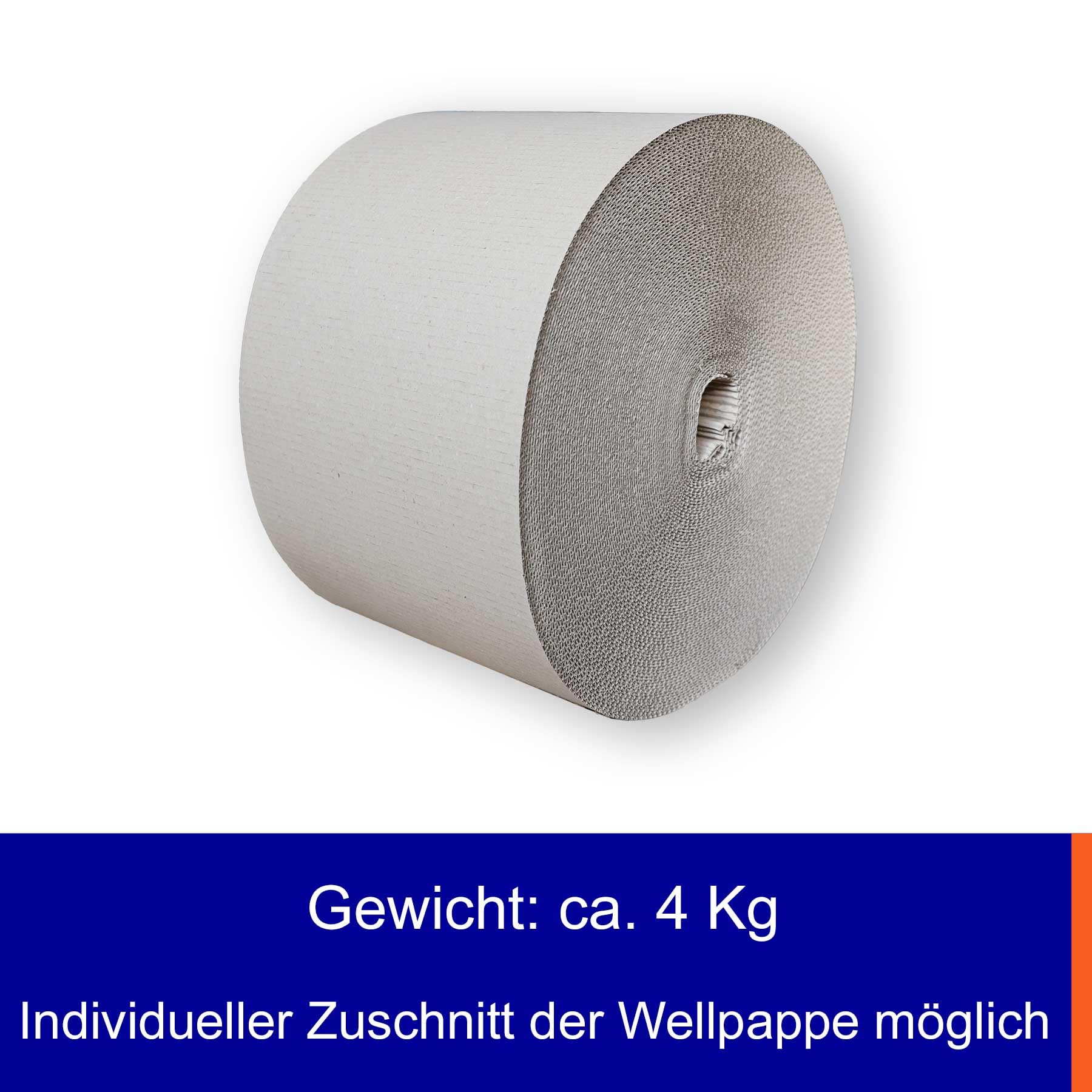 1 Rolle Rollenwellpappe | Breite: 30cm | Länge: 70m | ausgezeichnete Polsterwirkung | Verpackung, Schutz, Ausfüllen von empfindlichen Waren | wiederverwendbar | umweltfreundlich | recyclebar