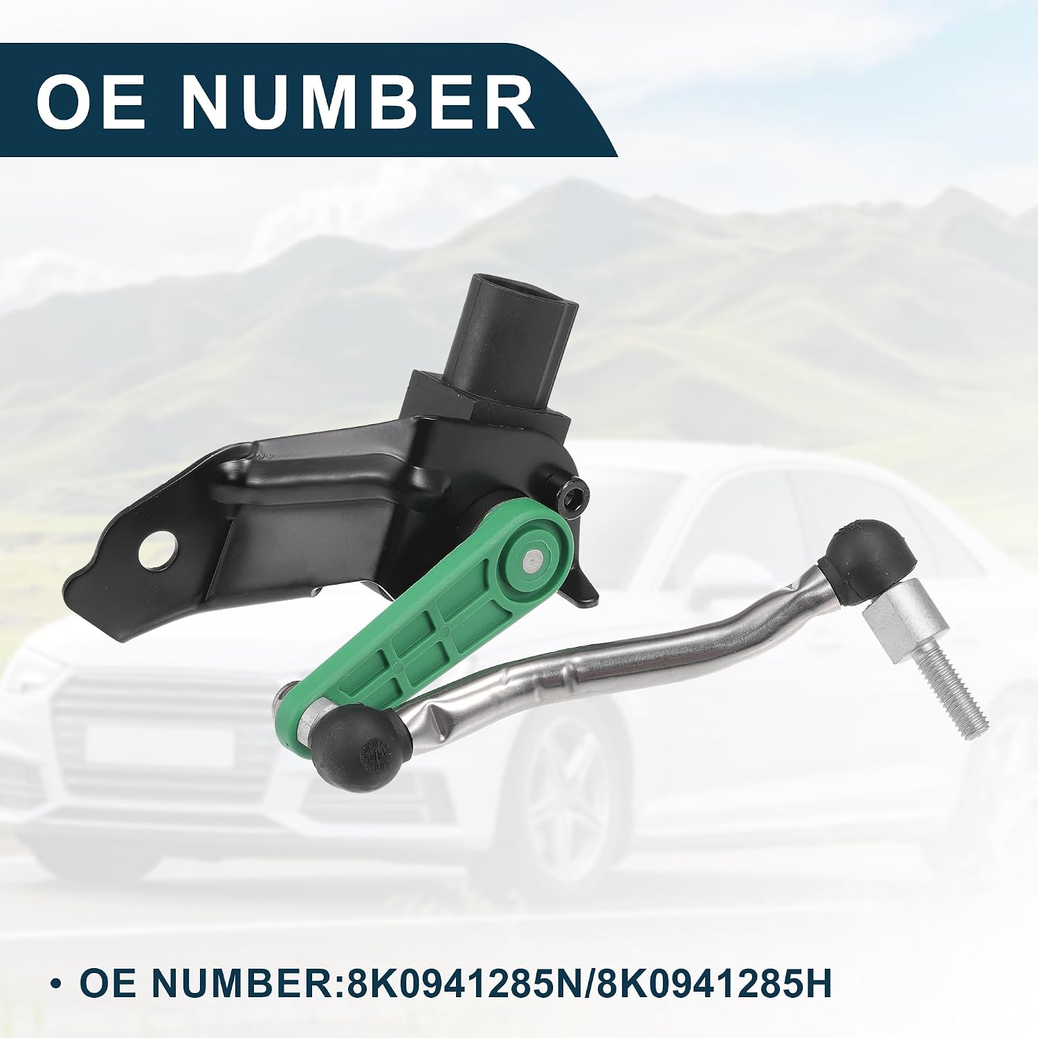 Air Suspension Ride Height Level Sensor for Audi A4 2009-2016 No.8K0941285N/8K0941285H | Front Left Height Level Sensor 1 Pc