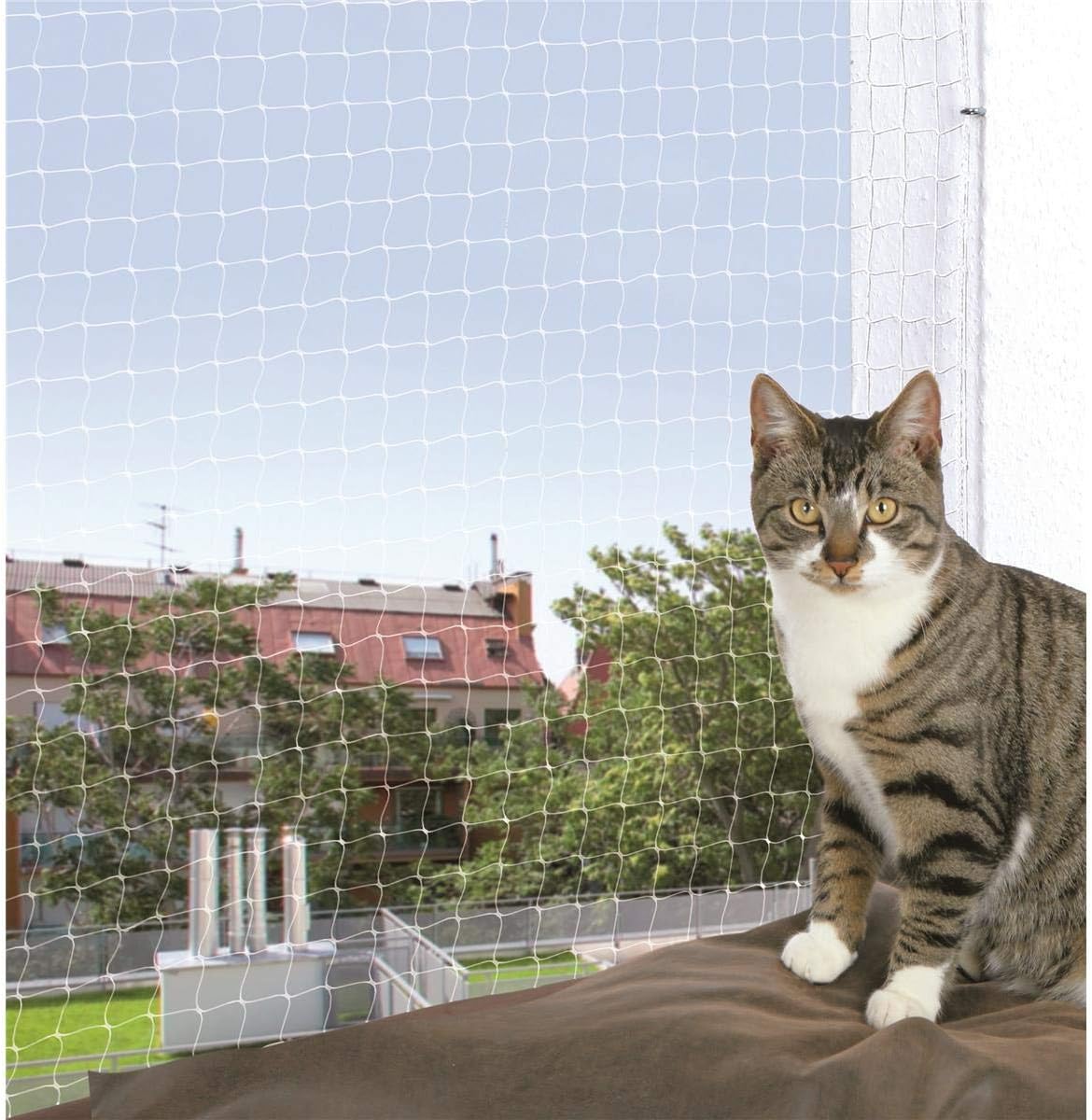 Trixie Transparent Protective Net for Cats - 2X1.5M