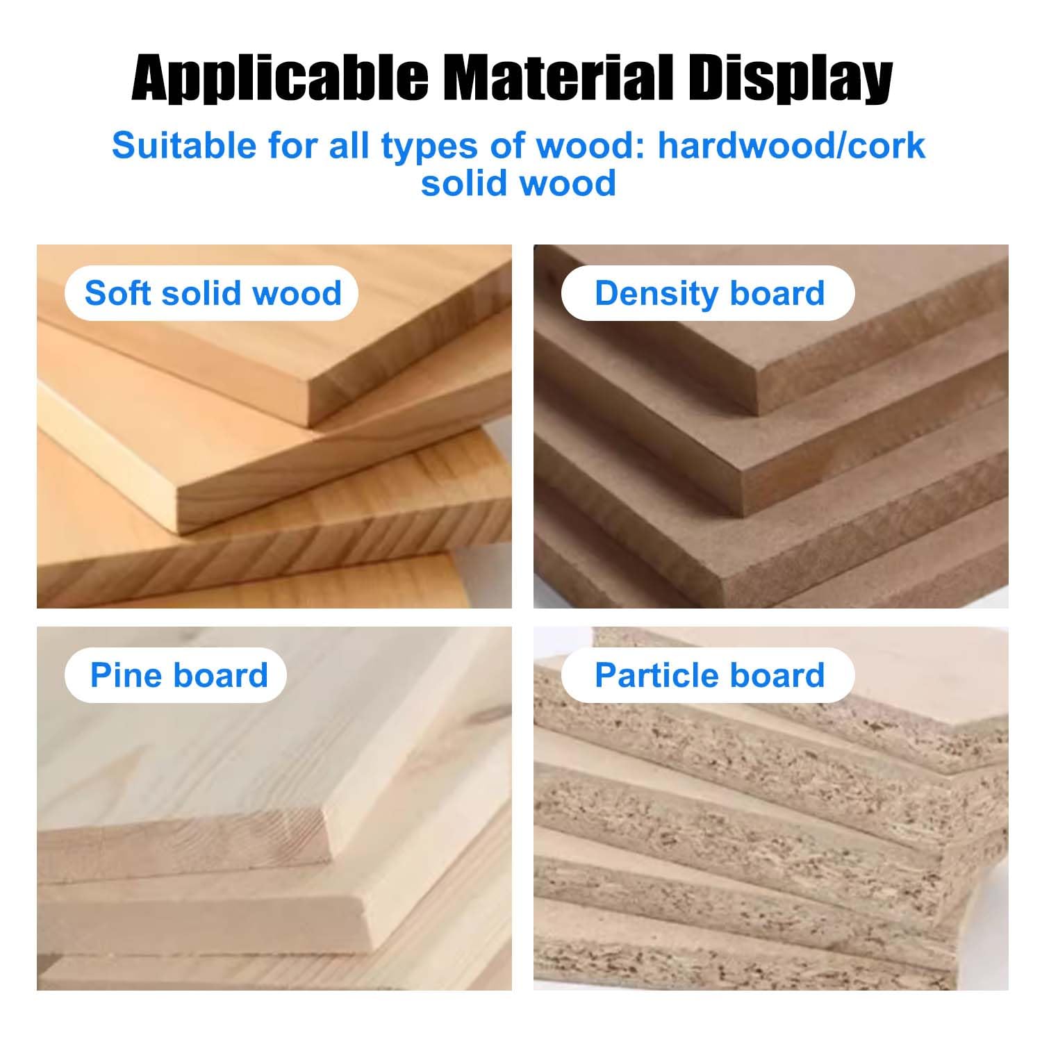 Square Hole Drill Bit Adapter and Square Hole Drill Bit Set for Wood Mortising Attachment Drill Press Hollow Chisel Mortise Drill Tool for Mortise Machine