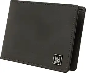 Carteira Masculina Moderna para Cartões CNH RG Couro Pu (Chumbo)