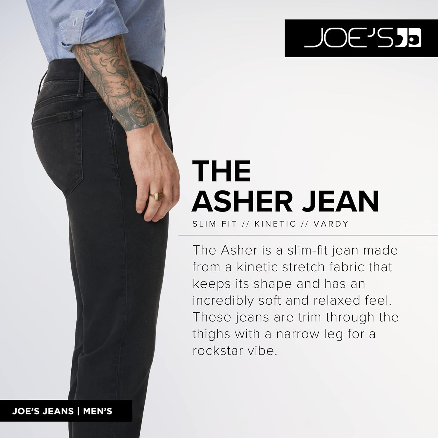 Joe's Jeans Men's The Asher, Vardy, 40 - Image 4