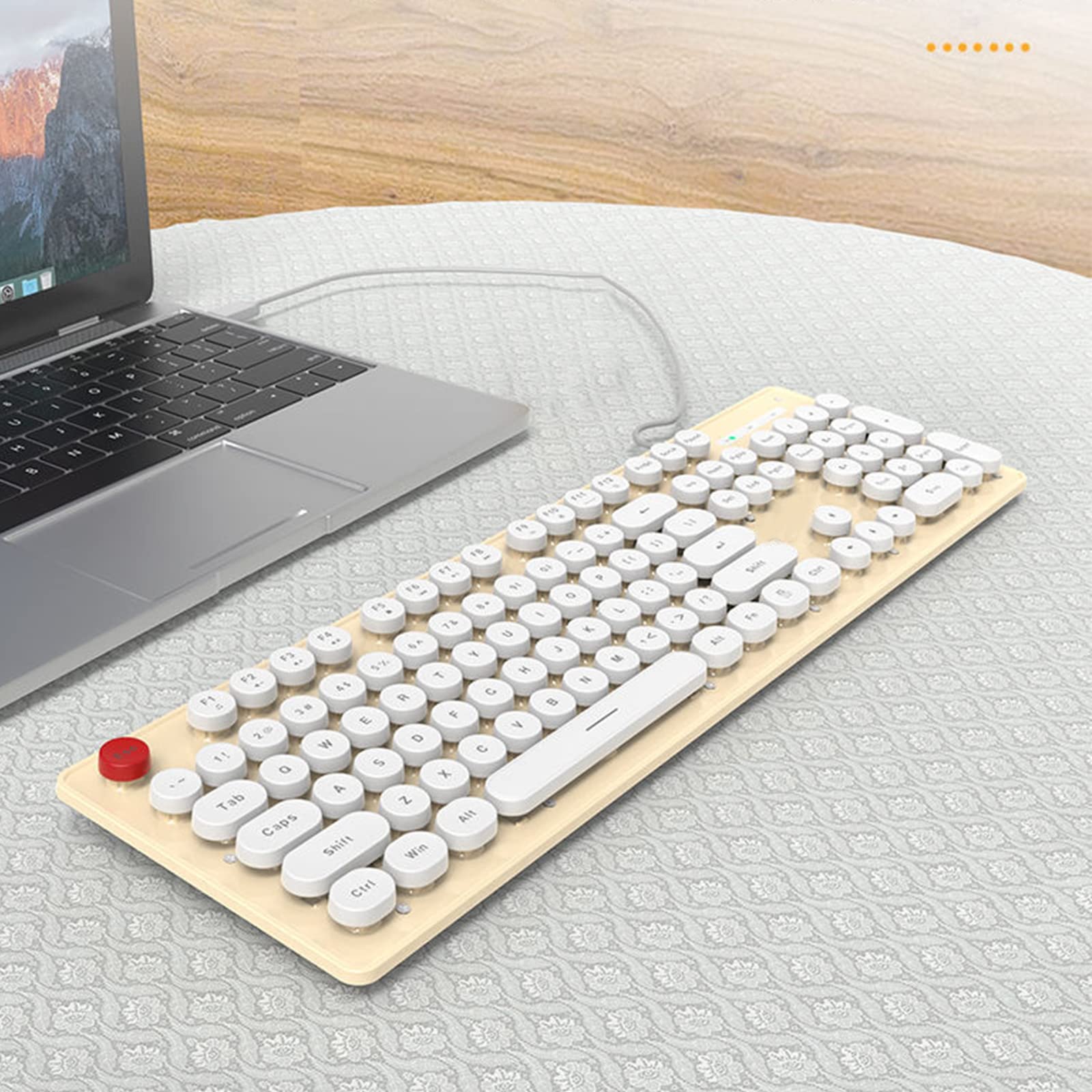 104 klawisze RGB Klawiatura do gier, klawiatura Spirit of Gamer, mechaniczna klawiatura, kompatybilna z Ps4/Xbox/Pc/Laptop/Computer